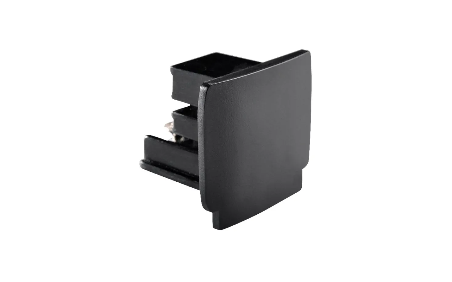 Malmbergs Ändhörn Infälld, för 3-fas skena, Svart* Downlights, Spotlight