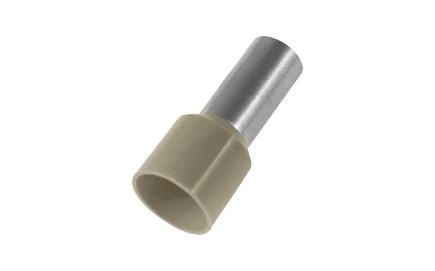 Malmbergs Ändhylsa, Isolerad, 35 mm², Beige, 50 st/frp* Kontaktpressning