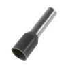 Ändhylsa, Isolerad, 4,0 mm², Grå, 100 st/frp