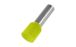 Ändhylsa, Isolerad, 1,0 mm², Gul, 100 st/frp