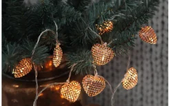 Batteri Julpynt Inomhus<Star Trading Neartz Batteridriven Ljusslinga 10L 90cm Koppar