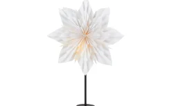 Neela Julstjärna På Fot 65cm Vit/Svart
