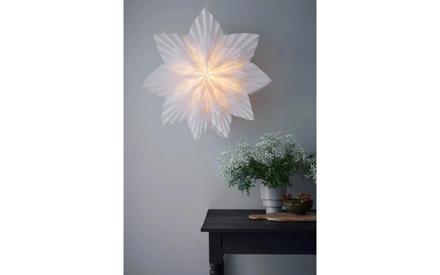 Neela Stjärna 75cm Vit