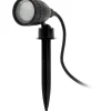 Markbelysning<Eglo Nema 1 Markspotlight GU10 LED 3000K 3W Svart IP44