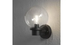 Vägglyktor<Konstsmide Nemi Vägglykta Svart IP44