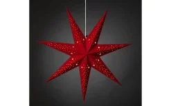 Visa Alla Julstjärnor|Julstjärnor Med Sladd<Konstsmide Neo Julstjärna 78cm Röd Sammet
