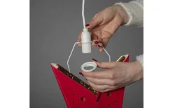 Visa Alla Julstjärnor|Julstjärnor Med Sladd<Konstsmide Neo Julstjärna 78cm Röd Sammet