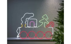 Neoled Batteridriven Siluett Ånglok IP44