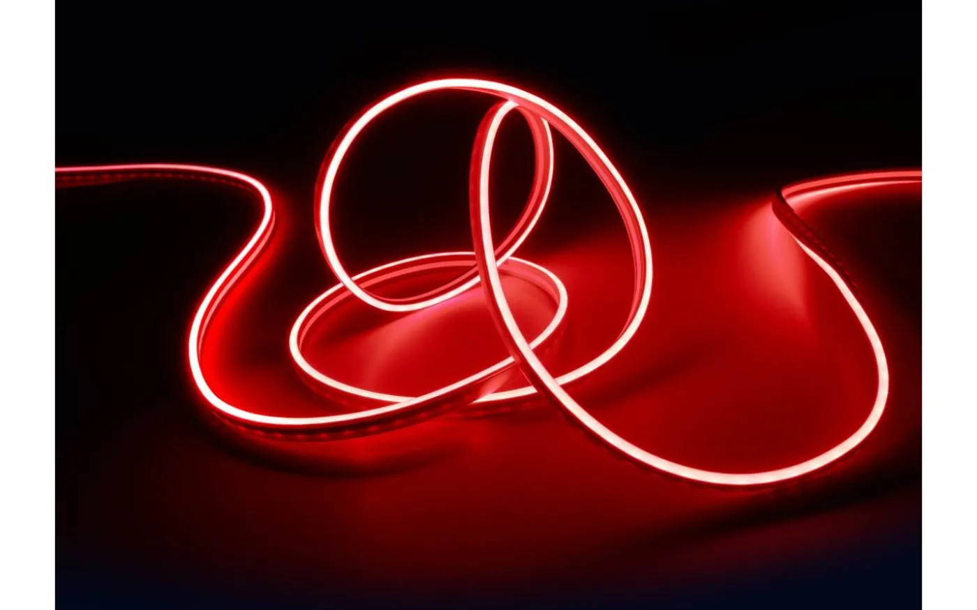 Neon LED-remsa 3m RGB+3000K Komplett Kit Vit