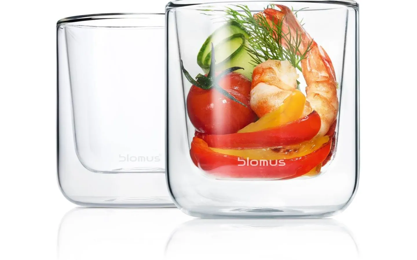 Blomus Nero Espressoglas 2-pack 200ml* The- & Kaffetillbehör|Koppar & Muggar