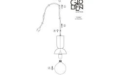 Fönsterlampor<Globen Lighting Nero Fönsterlampa 13cm Svart
