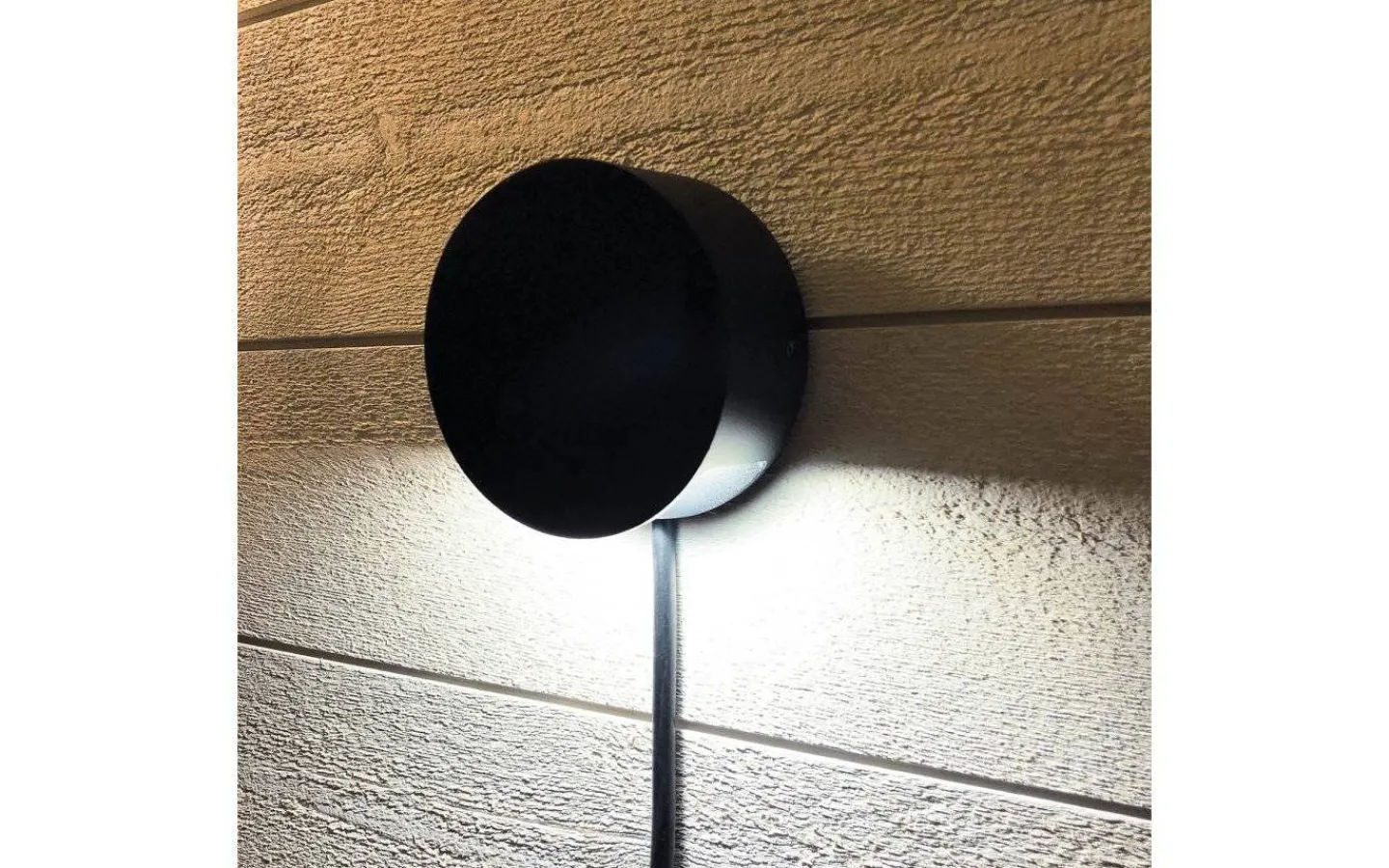 Lightson Nero Svart Vägglampa LED 3000K 140lm 4W* Lightson Garden Plug & Play