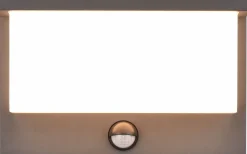 Nestos Vägglampa LED antracit med rörelsesensor IP54