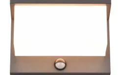 Nestos Vägglampa LED antracit med rörelsesensor IP54