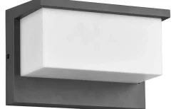 Trio Lighting Nestos Vägglampa LED antracit IP54* Vägglampor Utomhus