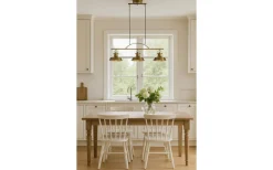 Cottex New Haven 3L 96cm Mässing* Avlånga Taklampor