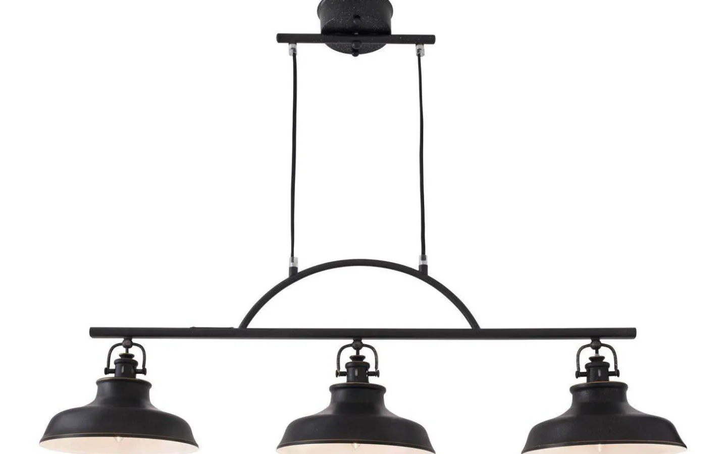 Cottex New Haven Taklampa 96cm 3xE14 Antik svart* Avlånga Taklampor|Kök & Matplats