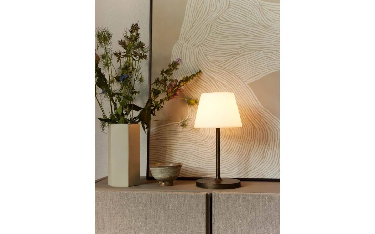 Uppladdningsbara Lampor Utomhus|Uppladdningsbara Lampor Utomhus<Halo Design New Northern Uppladdningsbar Bordslampa Koppar IP44