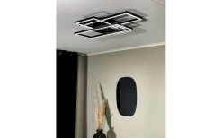 Hall & Trappa|Sovrum<Aneta New York Plafond 70cm LED 45W 3000K Svart