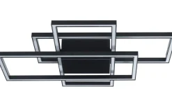 Hall & Trappa|Sovrum<Aneta New York Plafond 70cm LED 45W 3000K Svart