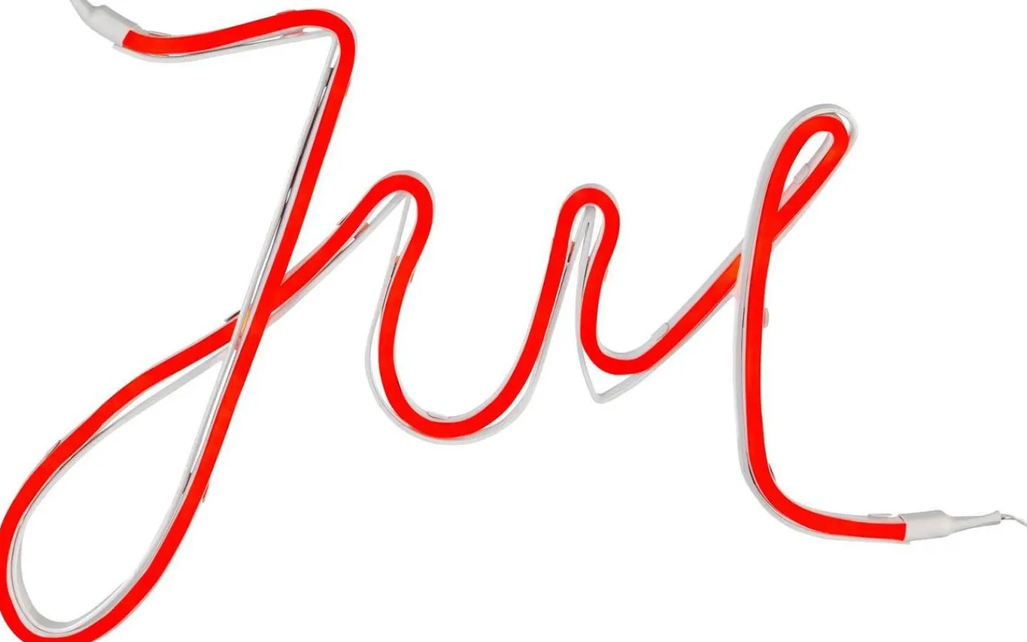 Julpynt Inomhus<Markslojd New York Vägglampa 45cm Neon Röd