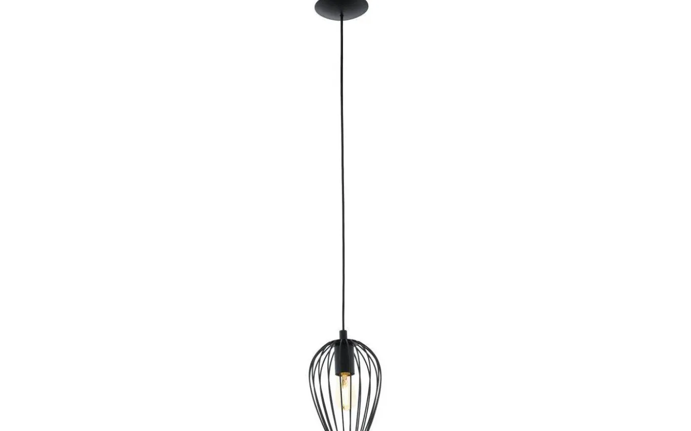 Newtown Fönsterlampa 16cm Svart