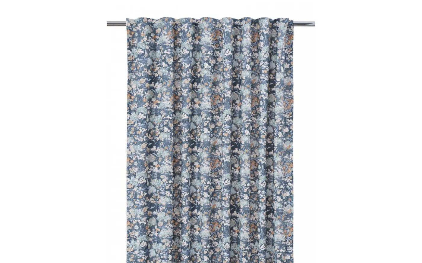 Äng Gardin 2P Blå 2x135x280cm