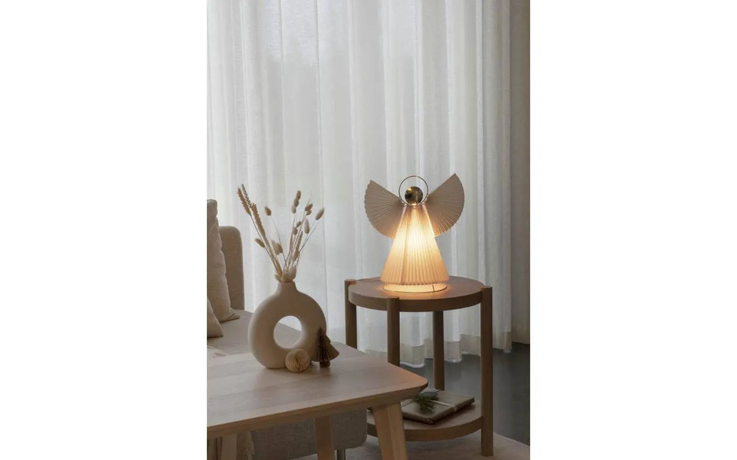 Julpynt Inomhus<Konstsmide Ängel Bordslampa 36cm Vit