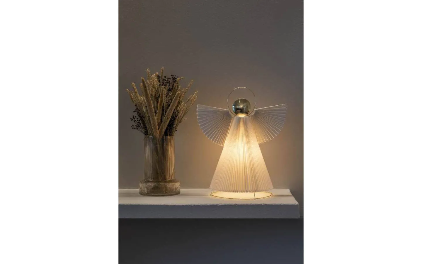 Julpynt Inomhus<Konstsmide Ängel Bordslampa 54cm Vit