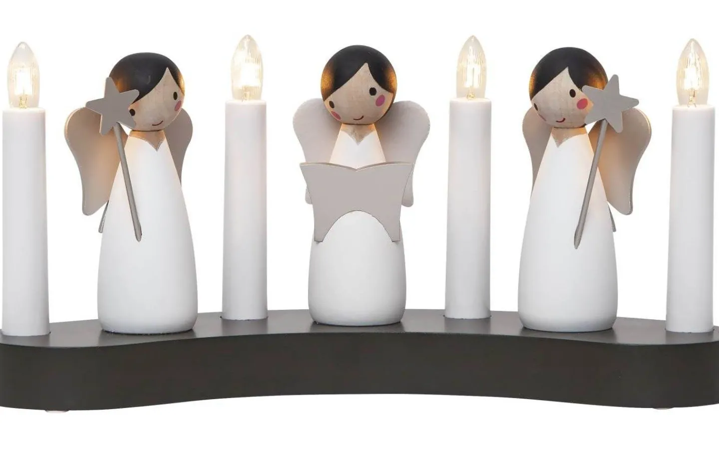 Visa Alla Adventsljusstakar|Adventsljusstakar 0-30 Cm<Star Trading Änglakör Adventsljusstake 4L