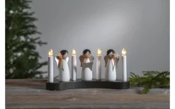 Visa Alla Adventsljusstakar|Adventsljusstakar 0-30 Cm<Star Trading Änglakör Adventsljusstake 4L