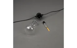 Partyslingor Utomhus 230V|Partyslingor Utomhus 230V<Konstsmide Ängsblomma Partyslinga 4,5m 10L Amber utbytbar LED IP44