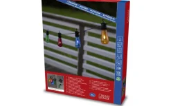 Ängsblomma Partyslinga 4,5m 10L Färgade utbytbar LED IP44