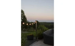 Konstsmide Ängsblomma Partyslinga 4,5m 10L Amber utbytbar LED IP44* Partyslingor Utomhus 230V|Partyslingor Utomhus 230V