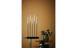 Markslojd Nice Adventsljusstake 5L 64cm Svart/Mässing* Visa Alla Adventsljusstakar|Adventsljusstakar 61-120 Cm