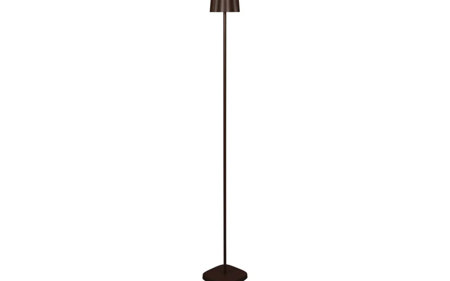 Uppladdningsbara Lampor Utomhus|Uppladdningsbara Lampor Utomhus<Konstsmide Nice Uppladdningsbar Golvlampa LED 120cm Rost IP54