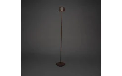 Uppladdningsbara Lampor Utomhus|Uppladdningsbara Lampor Utomhus<Konstsmide Nice Uppladdningsbar Golvlampa LED 120cm Rost IP54