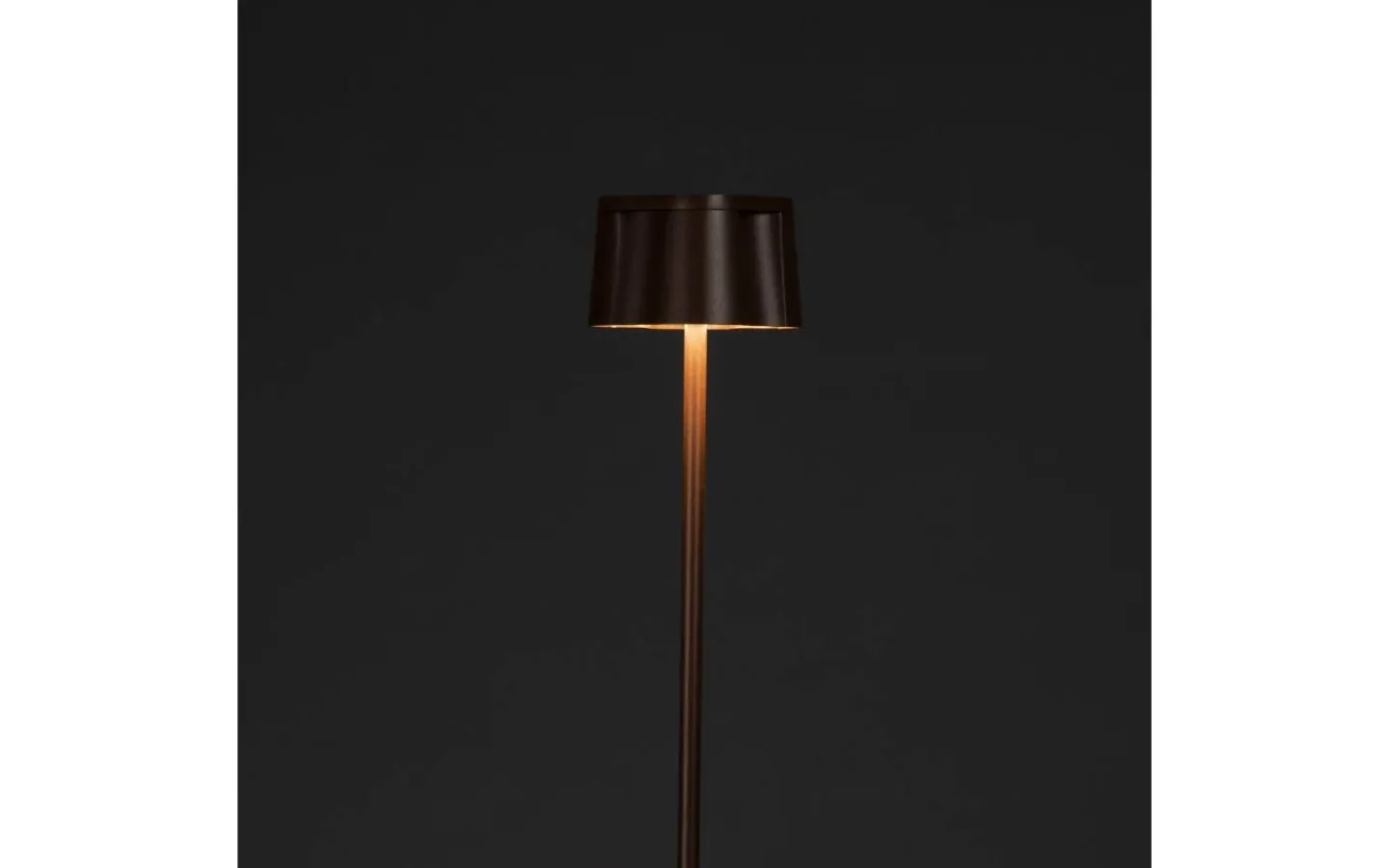 Uppladdningsbara Lampor Utomhus|Uppladdningsbara Lampor Utomhus<Konstsmide Nice Uppladdningsbar Golvlampa LED 120cm Rost IP54