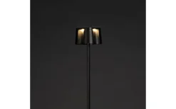 Konstsmide Nice Uppladdningsbar Golvlampa LED 120cm Svart IP54* Uppladdningsbara Lampor Utomhus|Uppladdningsbara Lampor Utomhus