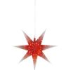 Nicolas Stjärna 45cm Röd IP44