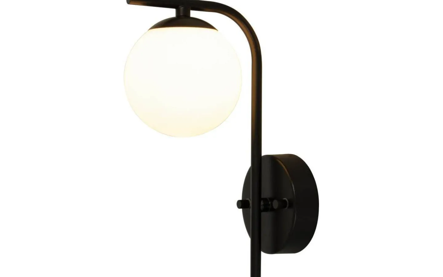 Badrumslampor Vägg|Lampetter<Aneta Nicosia Vägglampa Svart IP44