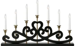 Nightfall Adventsljusstake 41cm Svart