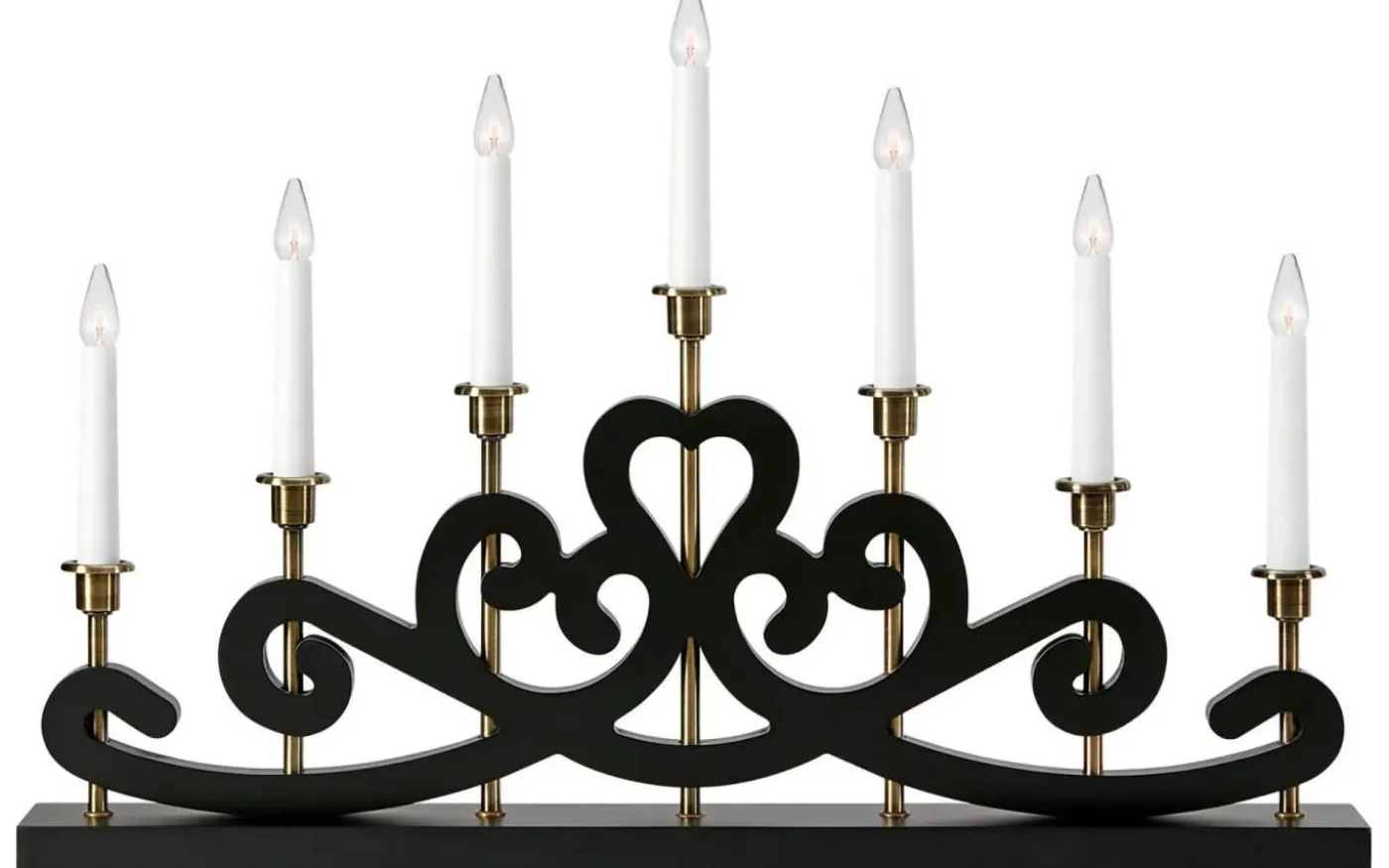 Nightfall Adventsljusstake 41cm Svart