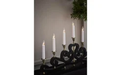 Nightfall Adventsljusstake 41cm Svart