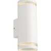 Llitt Nils II Vägglampa GU10 Vit IP44* Upp & Nedljus Lampor