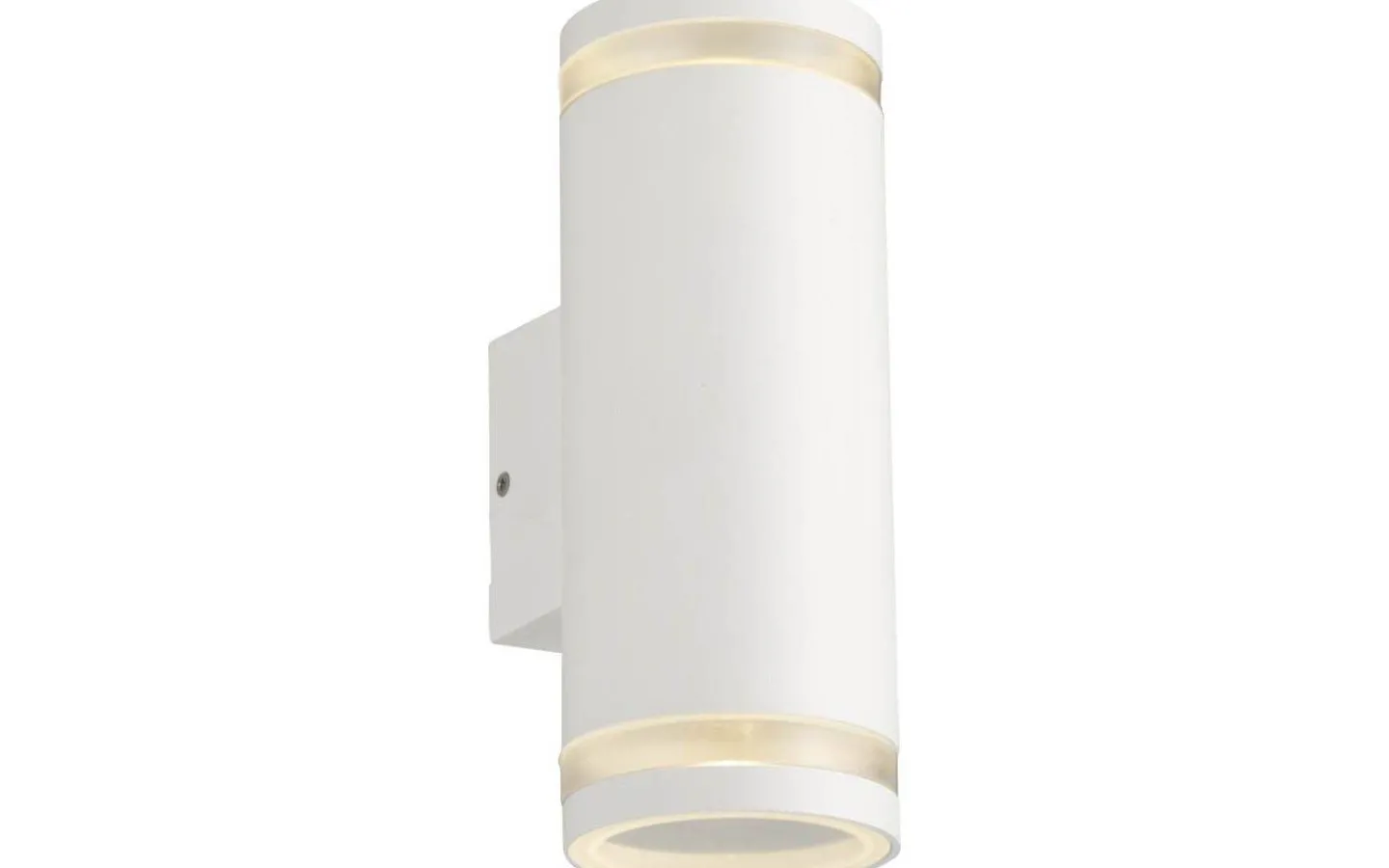 Llitt Nils II Vägglampa GU10 Vit IP44* Upp & Nedljus Lampor