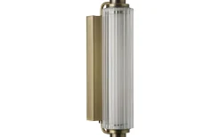 Vägglampor Utomhus<Nordlux Nimal Double Vägglampa Badrum 35cm Mässing IP44