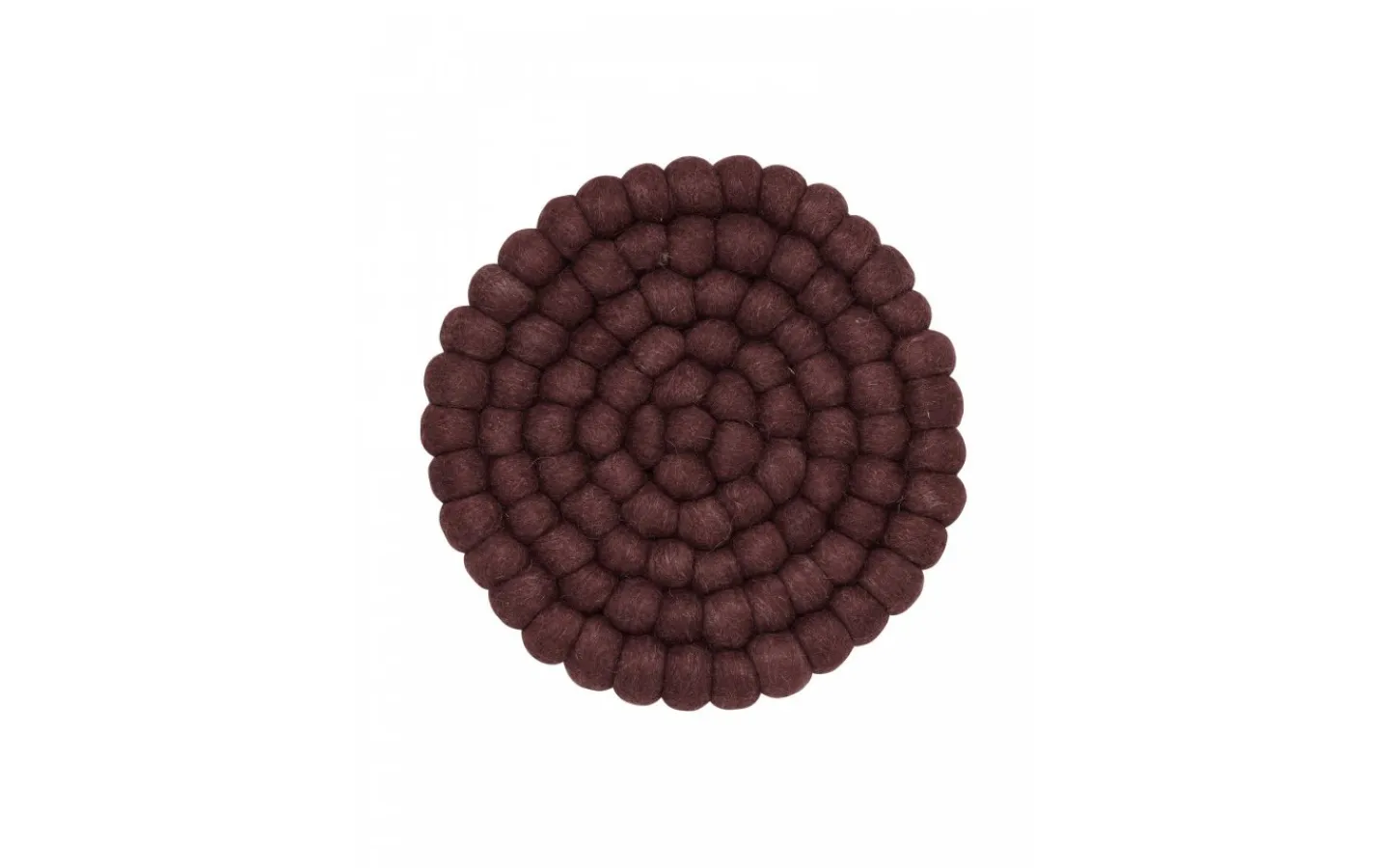 Svanefors Nisha Grytunderlägg Vinröd 20cm* Grytlappar & Grytunderlägg