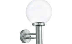 Vägglyktor<Eglo Nisia Fasadlykta Rostfritt Stål IP44