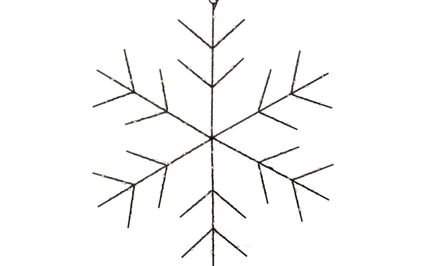 Julpynt Inomhus<Star Trading Niva Batteridriven Snöflinga LED 56cm